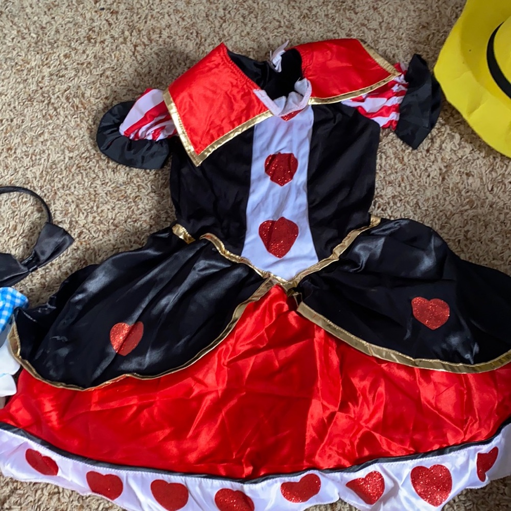 Queen of hearts Halloween costume